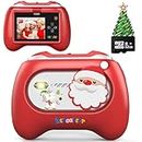 AEROQUEST Kids Camera, Toddler Camera HD Kids Digital Camera with Video for Girls Boys Ages 3-12, Christmas Birthday Gifts Kids Toys for Boys 4-6 7 8 Year Old (32GB SD Card Included)-Red