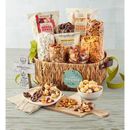 Sympathy Snacks Basket With Personalized Tabletop Cross, Family Item Gifts Keepsakes Personalized Gifts Food Gourmet Assorted Foods by Harry & David