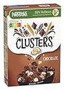Nestlé CLUSTERS Schokolade, Cerealien aus 59 % Vollkorn, mit Schokolade & Mandeln, enthält Vitamine, Calcium & Eisen, 1er Pack (1x330g)