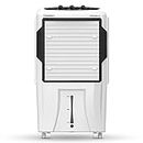 Crompton Optimus Desert Air Cooler- 65L; with 18” Fan, Everlast Pump, Large & Easy Clean Ice Chamber, Humidity Control; White & Black