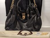 MICHAEL KORS Hamilton Large Saffiano Leather Tote Bag Orginal Tags And Bag Gold