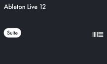 Ableton Live 12 Suite aggiornamento da Live Lite (seriale/download)