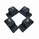 4x Air Conditioner Anti Vibration Fix Height Rubber Mounts Stands Feet (T60)