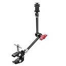 Hemmotop 11 Inch Adjustable Robust Articulating Friction Magic Arm with Large Super Clamp for DSLR/Mirrorless/Action Camera/Camcorder/LCD Monitor Video Vlog Rig w/Smartphone/iPhone/GoPro/Arlo etc
