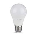 10 x Lampadine LED V-Tac E27 9W Bulbo A60-806 lumen - 2700K,4000K, 6400K (Bianco Naturale) [Classe di efficienza energetica A+]