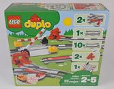 Lego 10882 Duplo Train Tracks Set Toy Kids New Free Shipping