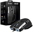 EVGA X17 Gaming Mouse, Filaire, Black, Personnalisable, 16 000 DPI, 5 Profils, 10 Boutons, Ergonomique 903-W1-17BK-K3
