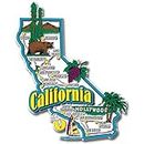 California State Jumbo Map Magnet