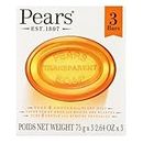 Pears Pure and Gentle Soap Bar 75 g (Pack of 3)