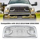 For 2013-2018 RAM 2500 3500 Front Bumper Grille Chrome Big Horn Style W/Letters
