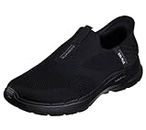 Skechers Men's Slip-Ins: Gowalk 6 - Easy On Slip-On Sneaker, Black/Black, US 10