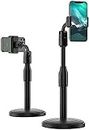HOJI New Series Microphone Stand Mobile Holder to Attend Online Classes, Watch Movies Shooting Videoes Vlogging , Youtubers Fit for All Smartphones Upto 6.0" for Desk Table Bed & Other Plain Surfaces