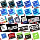 Core i9 i5 i7 i5 i3 EVO CPU HDMI WIFI6 Win Sticker Label Decal For Laptop Desktop Computer Tablet