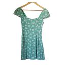 Lulus Passion Project Sage Green Floral Dress size Small