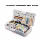 Electronics Component Basic Kit with 830 tie-points Breadboard Resist J3E5