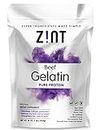 Zint Zint Gelatin - Thickening Protein Powder (Grass Fed Beef) 16 oz