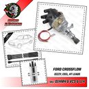 Ford Crossflow Kent Electronic Distributor Ignition Coil and 8mm HT leads
