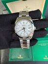 Rolex 126300 Datejust 41mm - Smooth Bezel White Dial - Oyster Bracelet stainless