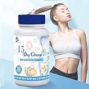15 Day Cleanse - Gut and Colon Support,15 Day Bowel Cleanse, Reduce Bloating, 30 Capsules/Bottle