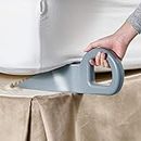 Bed Maker & Mattress Lifter Tool - Helps Lift and Hold The Mattress - Bed Sheet Tucker or Tuck Bed Skirts Easy, for Changing Fitted and Flat Sheets and Duvets, Alleviating Excess Back Strain.
