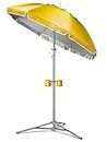 Wondershade Ultimate Portable Sun Shade Umbrella, Lightweight Adjustable Instant Sun Protection - Yellow