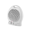 Warmlite WL44002 Thermo Fan Heater with 2 Heat Settings and Overheat Protection, 2000W, White