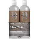 Bed Head for Men by TIGI | Clean Up Shampoo and Conditioner Set | Moisturising And Smoothing Daily Haircare For Healthy Hair and Scalp | Ideal For Normal Hair | 2x750ml