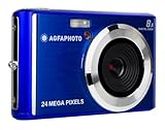 AGFA PHOTO Realishot DC5500 - Compact Digital Camera, 24 MP, 2.4'' LCD, 8X Digital Zoom, Lithium Battery - Blue