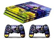 Skin compatibile para PS4 PRO - limited edition DECAL COVER ADHESIVO BUNDLE (Messi)