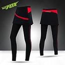 Generic Red, XL : 2016 BATFOX Sports Long Bike Pants Women Yoga Climbing Hiking Cycling Tights Bicycle Pants Sweatpants Pantalones Ciclismo Mujer