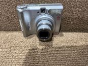 Canon PowerShot A530 5.0MP Digital Camera Silver works (shutter sticks sometime)