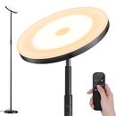 Floor Lamp 36W/3000LM Sky LED Modern Torchiere 4 Color Temperatures Super Bright