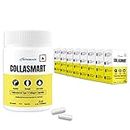 Collasmart UC-II Undenatured Type 2 Collagen Capsules for Improving Bone Joint Health and Repairs Cartilage | 360 Capsules (Annual Pack of 8 Jars x 45 Capsules) | Daily Protein Supplement for Men and Women, Sourced from USA