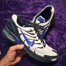 Men's 14 Nike Air Max Torch 4 Running Shoes White/Hyper Blue/Black CW7026-100