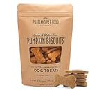 CRAFTED BY HUMANS LOVED BY DOGS Portland Pet Food Company Pumpkin Biscuit Dog Treats - Vegan, Gluten-Free, All Natural, Grain-Free, Human-Grade Ingredients, Made in The USA - 1-Pack (5 oz)