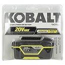 Kobalt 20-Volt 4.0-Amp Hours Lithium Power Tool Battery Item # 437531 Model # K20-LB40A UPC # 69204200293