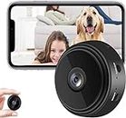 Mini Wireless Wifi Camera 1080p Full HD Home Security Cameras, With 6 Ir LED Lights, Micro Cam Video Audio Recorder Camcorder Night Vision and Smart Motion Detection Camera Clearance uk