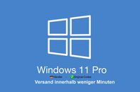 Microsoft Windows 11 Professional Pro Sofort Versand per E-Mail innerh. wen. Min