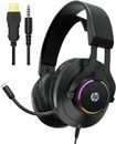 HP Gaming Headset with Mic for Xbox One Controller, PS4, PC, Laptop Gaming Wired