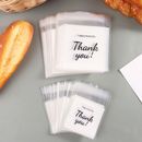 Thank you Cookie Bag Self Adhesive Candy For Wedding Birthday Party Gift 100 Pcs