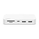 Belkin USB-C 6-in-1 Multiport Hub with Mount - USB Hub - USB C Docking Station with Micro SD Card Reader - Powered USB Hub - Compatible with MacBook, Chromebook, iMac, PC & Other USB-C Devices