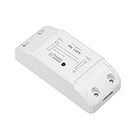 Yuans Wifi Smart Switch Compatible with Amazon Alexa & for Google Home Timer 10A/2200W Wireless Remote Switch for Android/IOS APP Control for Electric Appliances Universal Smart Home Automation Module