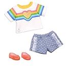 Glitter ragazze GG50139Z Battat – Un arcobaleno per il tuo cuore moda vestito – 35,6 cm (14 pollici) vestiti e accessori per bambini dai 3 anni in su – giocattoli per bambini