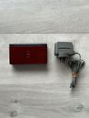 Nintendo DS Lite Handheld Console Crimson Red With Nintendo Stylus Pen & Charger