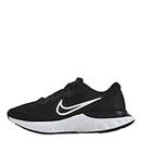 Nike Women's Renew 2 Running Shoe, Black White Dk Smoke Grey, 4.5 UK