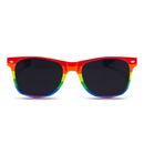 Sonnenbrille Sommer Festlich Trendy Brillenschirme Regenbogen Fancy Party Zubehör