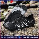 Aquatic Sneaker Breathable Hiking Water Shoes for Adult Women Men (black gray46)