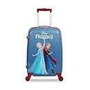 Karston Disney Hard Luggage Trolley Bag | Frozen Trolley Bags | Polycarbonate Trolley Bags | 18 inch Trolley Bags | Suitcase Bags | Travel Bags | Vacation Bags | 360 Degree 8 Wheels | Navy Blue