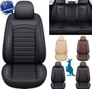 For 2000-2023 Dodge Ram 1500 PU Leather Car Seat Covers 2pcs Front Rear Cushions