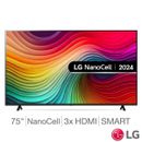 LG 75NANO82T6B 75 Zoll Nano 4K Ultra HD Smart TV